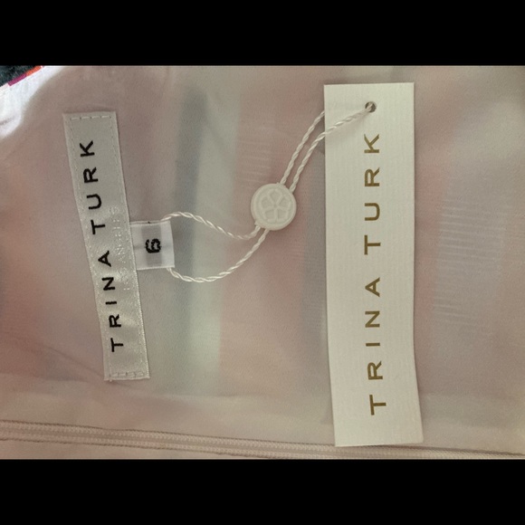 Trina Turk sleeveless Visalia dress NWT - Picture 4 of 5